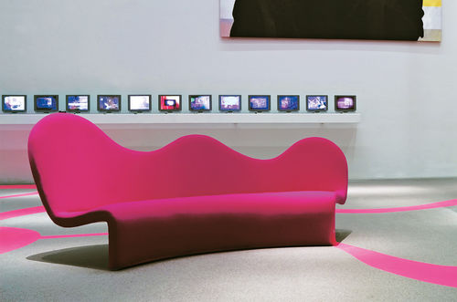 Sofa / originelles Design - KRYSALIS - felicerossi srl. - Stoff / Contract / von Karim Rashid