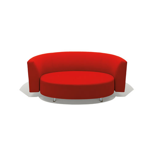 Halbrundes Sofa - MORRIS - felicerossi srl. - modern / Stoff / mit abnehmbarem Bezug
