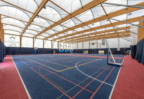 Metallrahmen-Flächentragwerk - OSWESTRY  - SMC2 - für Abdeckung / PVC-Folie / für Sportplätze