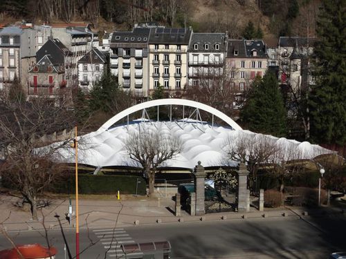 Holzstrukturen-Flächentragwerk - MONT-DORE - SMC2 - für Abdeckung / für öffentliche Bereiche / lichtdurchlässig