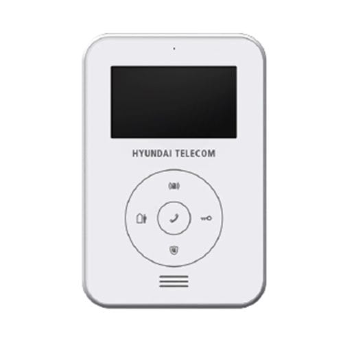 Weiße Video-Türsprechanlage - HAS-R1041  - Hyundai Telecom - für den Innenraum / mit Farbdisplay / mit Freisprecheinrichtung