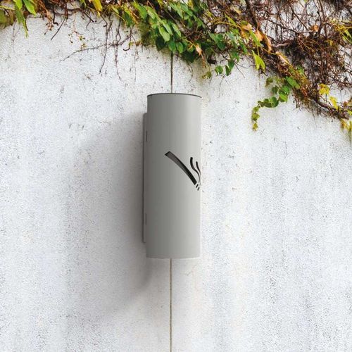 Wandmontierter Aschenbecher - FUMA - METALCO - Edelstahl / für den Außenbereich / für öffentliche Bereiche