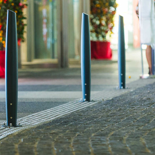 Sicherheits-Sperrpfosten - SIGARO - METALCO - stationär / Aluminiumguss / hoch