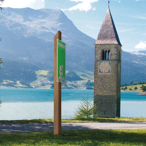 Infotafel für öffentliche Bereiche - ASPEN - METALCO