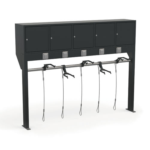 Bodenstehender Fahrradständer - BIELLA LOCKERS - METALCO - für öffentliche Bereiche / für städtische Bereiche / Edelstahl