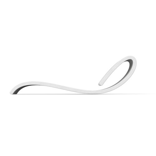 Moderne Sonnenliege - TWIST - METALCO - Hochleistungsbeton / Hochleistungsbeton / für öffentliche Bereiche