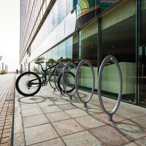 Bodenstehender Fahrradständer - CRUNA - METALCO - für öffentliche Bereiche / für städtische Bereiche / für Parkplätze