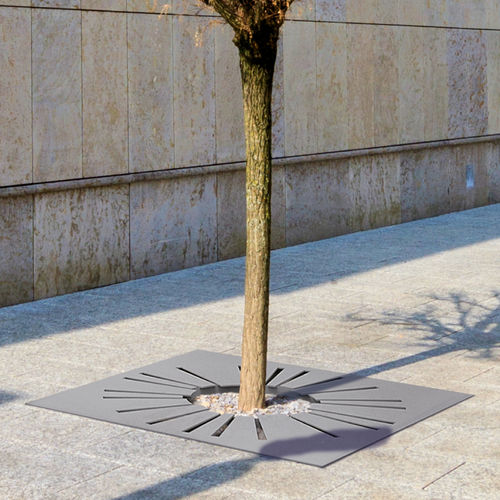 Quadratisches Baumgitter - SUNNY - METALCO - Edelstahl / COR-TEN®-Stahl / Stahlblech