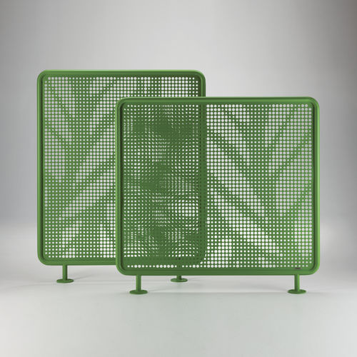 Moderner Paravent - URBAN SCREEN - METALCO - Stahl / Blech / für öffentliche Bereiche