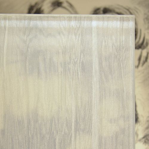 VSG-Glasscheibe - SILK RIPPLE BLANCO DUE  - Avant Art Architectural Glass, Inc. - Ornament / ultra-transparent / für Innenausbau
