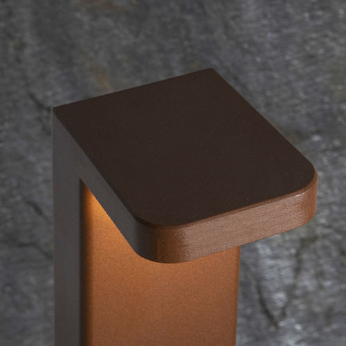 Leuchtpoller für Garten - SEMPLI - LumTeam - modern / aus lackiertem Stahl / PMMA