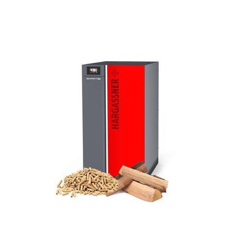 Scheitholz-Heizkessel - SMART-DUO 17-30 KW - HARGASSNER - Pellet / mit Warmwasserbereiter / für professionellen Gebrauch