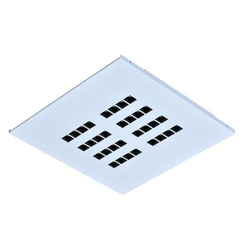 Moderne Deckenleuchte - EVOLUX - SFEL - quadratisch / rechteckig / Stahl