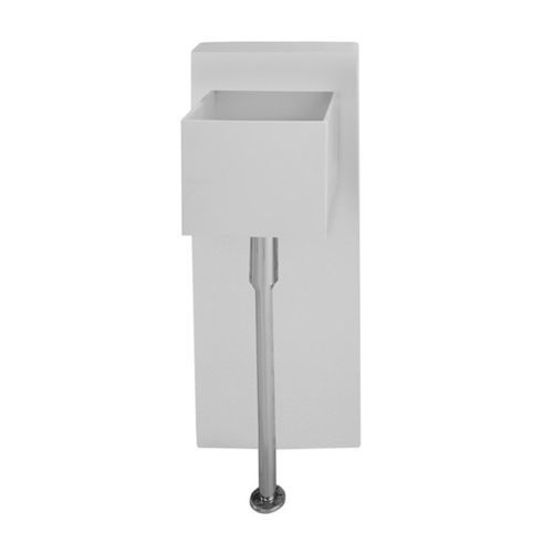 Wand-Waschbecken - BXLACCBW - GSG Ceramic Design - Keramik / CrystalTech® / quadratisch