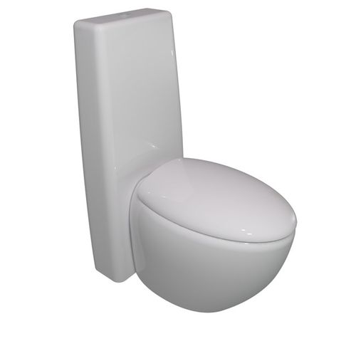 Freistehendes WC - TOWC01-TOCIMBL - GSG Ceramic Design - Monoblock / in Wandnähe / Keramik