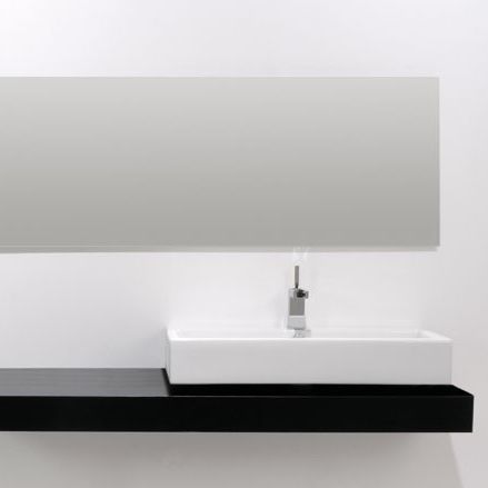 Aufsatzwaschbecken - QUAD - GSG Ceramic Design - Keramik / Hochglanz / Mattfinish
