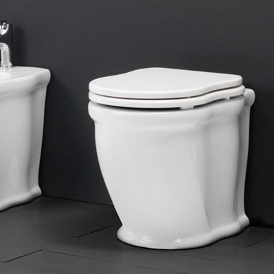 Freistehendes WC - TIWC01 - GSG Ceramic Design - Keramik / für Privatgebrauch / oval