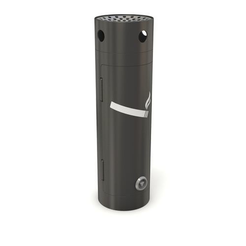 Sockel-Aschenbecher - CIGAR S - LAB23 - galvanisiertem Stahl / für den Außenbereich / für öffentliche Bereiche