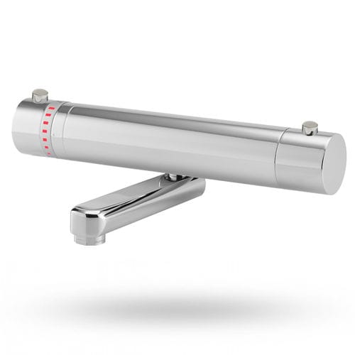 Thermostatischer Einhebelmischer - THERMIX 1000 T - Stern Engineering Ltd. - für Waschtisch / wandmontiert / Messing