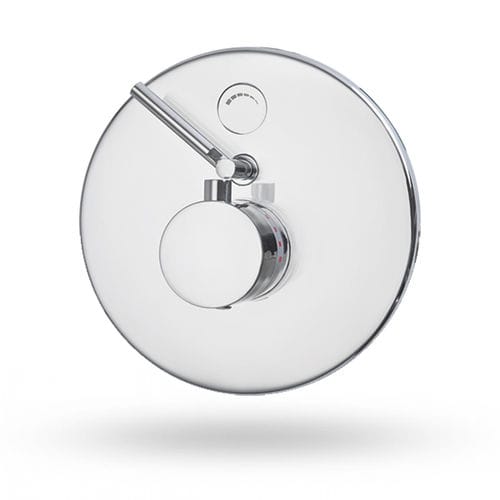 Thermostatischer Einhebelmischer - THERMIX 1042 - Stern Engineering Ltd. - für Dusche / wandmontiert / Messing