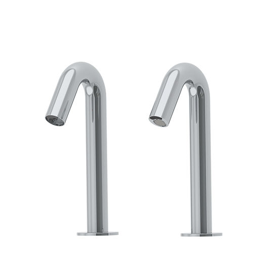 Einhebelmischer für Waschtisch - CSABA PETITE DUO TOUCHLESS - Stern Engineering Ltd. - Aufsatz / elektronisch / Metall