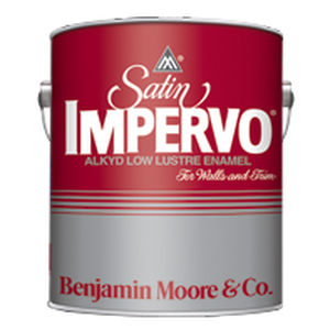 Dekorfarbe - IMPERVO® LOW LUSTRE - Benjamin Moore & Co. - für den Innenraum / für Wand / Alkyd