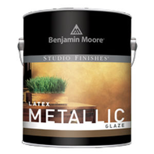 Dekorfarbe - STUDIO FINISHES® METALLIC GLAZE - Benjamin Moore & Co. - Innenbereich / für Wand / Latex