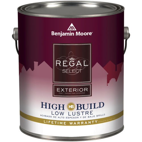 Schutzfarbe - REGAL® SELECT HIGH BUILD - Benjamin Moore & Co. - für Außenbereich / für Wand / Acryl