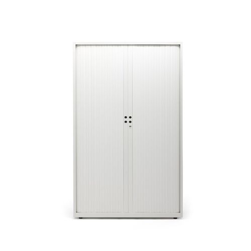 Niedriger Aktenschrank - META - Gispen - hoch / Metall / mit Rollladen