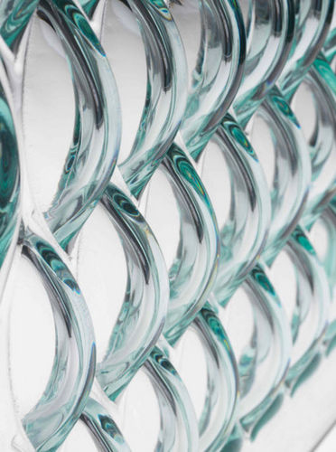 Glasscheibe / ESG Glas - STILLA - BermanGlass - Ornament / texturiert / 3D
