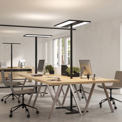 Mastmontiert-Leuchte - ADAPT-F 2 DESK FRONT  - GLAMOX - LED / rechteckig / Objekteinrichtung