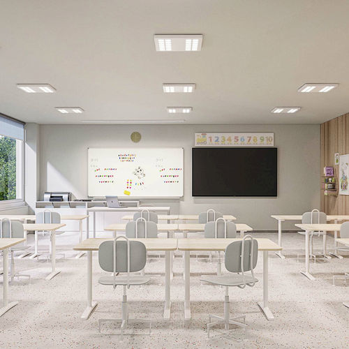 Deckeneinbauleuchte - C77-S  - GLAMOX - Aufbau / LED / rechteckig