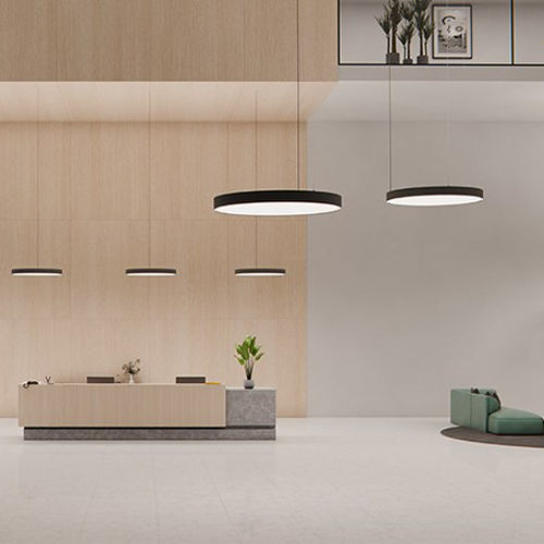 Hängeleuchte - LUNA-P ROD G2  - GLAMOX - LED / rund / IP20
