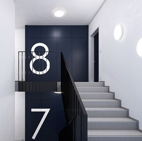 Deckeneinbauleuchte - A25-S  - GLAMOX - für Wandeinbau / Aufbau / LED