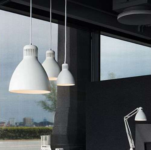 Hängelampe - L-1 P G2  - GLAMOX - Aluminium / modern / mit Kabel