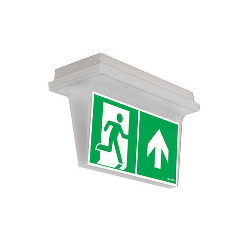 Notbeleuchtung für Deckeneinbau - MONITOR2 - GLAMOX - rechteckig / LED / Kunststoff