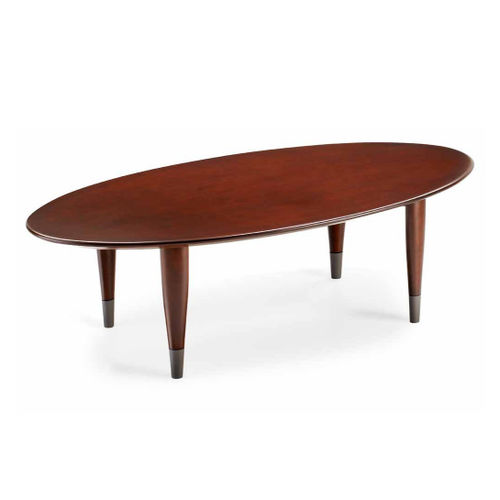 Moderner Tisch - FLORABELLA - Nemschoff - Holz / Gestell aus Metall / rechteckig