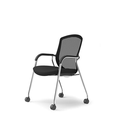 Moderner Bürostuhl - GRATA - Okamura - für den Innenraum / Stoff / Gestell aus Metall