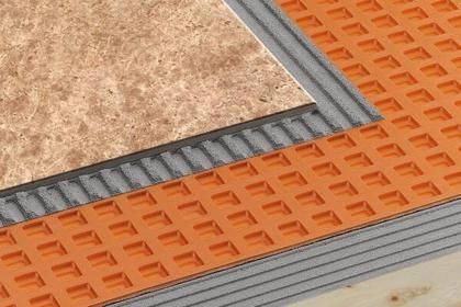 Abdichtungsbahn für Fußboden - SCHLUTER®-DITRA-XL - Schluter Systems - Rollen / Polyethylen