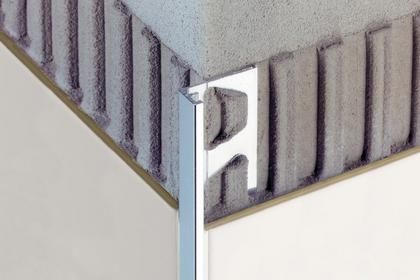 Aluminium-Abschlussprofil - SCHLUTER®-JOLLY - Schluter Systems - für Fliesen / Winkel