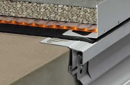 Metallprofil - SCHLUTER®-BARA-RWL - Schluter Systems - Ortgang