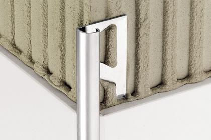 Edelstahl-Abschlussprofil - SCHLUTER®-RONDEC - Schluter Systems - für Fliesen / Viertelrund