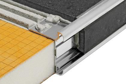Aluminium-Abschlussprofil - SCHLUTER®-RONDEC-CT - Schluter Systems - für Fliesen / Winkel