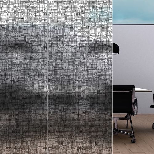 Sicherheitsglasscheibe - RETROSPECTIVE - Skyline Design - VSG / ESG Glas / Ornament
