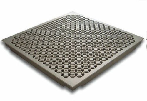 Aluminium-Doppelboden - GRATEAIRE® - Tate Access Floors - für den Innenraum / perforiert