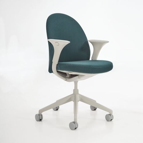 Moderner Bürostuhl - ESSA - Teknion - für den Innenraum / Stoff / Gestell aus Metall