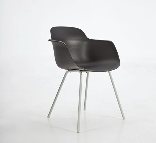 Moderner Stuhl - NORTH 56 - Teknion - für den Innenraum / Metall / Gestell aus Metall