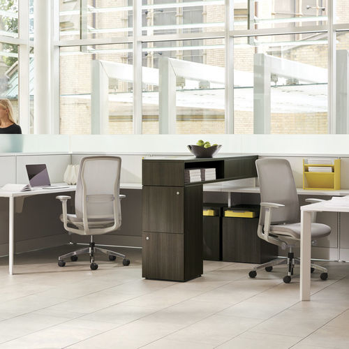 Moderner Bürosessel - AROUND™ - Teknion - Stoff / Metall / Polster