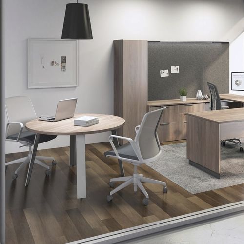 Moderner Bürostuhl - JUST-US - Teknion - für den Innenraum / Stoff / Polster