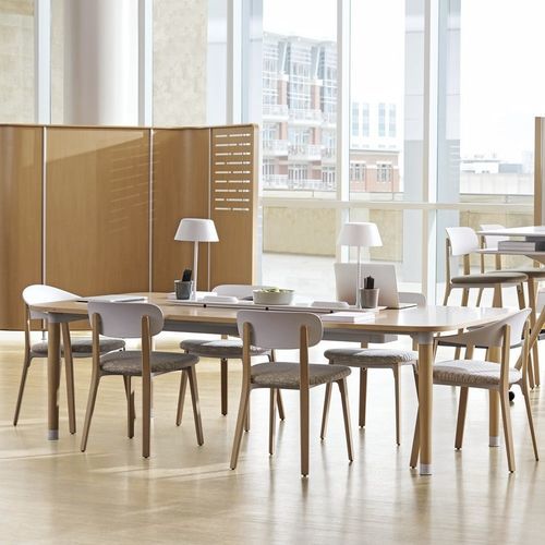 Standard-Hochstuhl - ZONES  - Teknion - für Gewerbegebrauch / Holz / Kunststoff